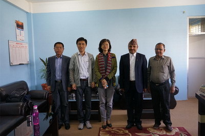 驻尼泊尔大使于红会见尼泊尔奇特旺地方政府官员