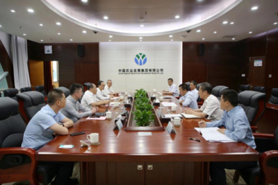 曹江林会见南光集团总经理姜维亮一行