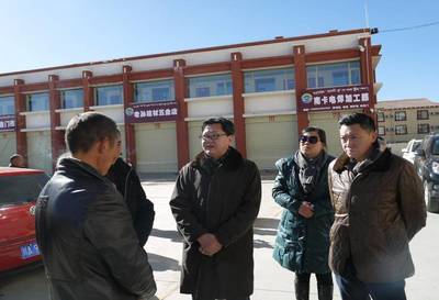 刘祥超副厅长带队赴阿坝州调研精准扶贫并督导商贸流通脱贫奔康示范县建设