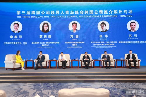 第三届跨国公司领导人青岛峰会 跨国公司推介滨州专场 举行