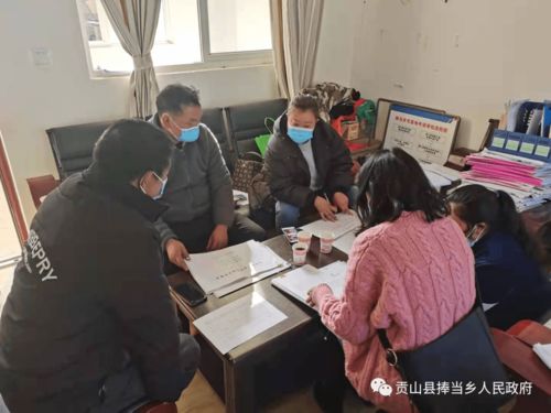 捧当乡完满完成农业农村统计年报汇总工作