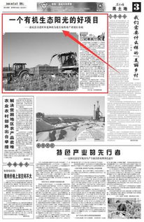 黑河日报 一个有机生态阳光的好项目